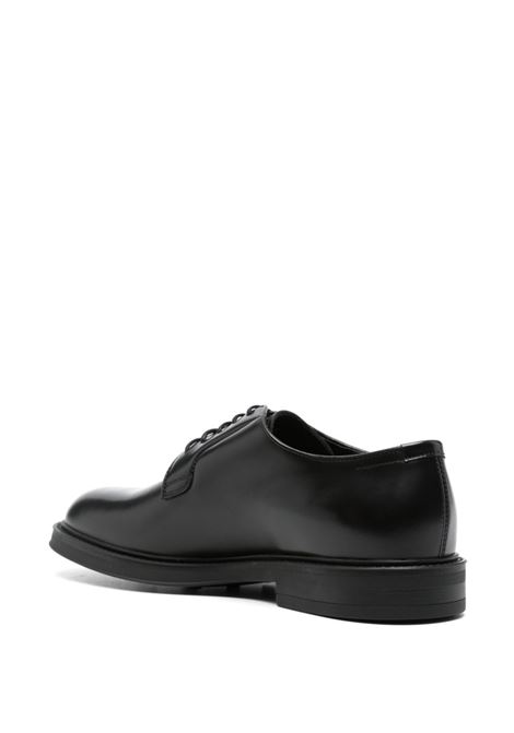 Black leather derby shoes Henderson baracco - men HENDERSON BARACCO | 82200P2NR